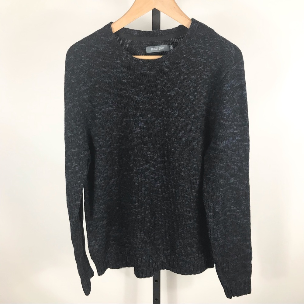 Michael Stars Suede Combo Sweater Size M